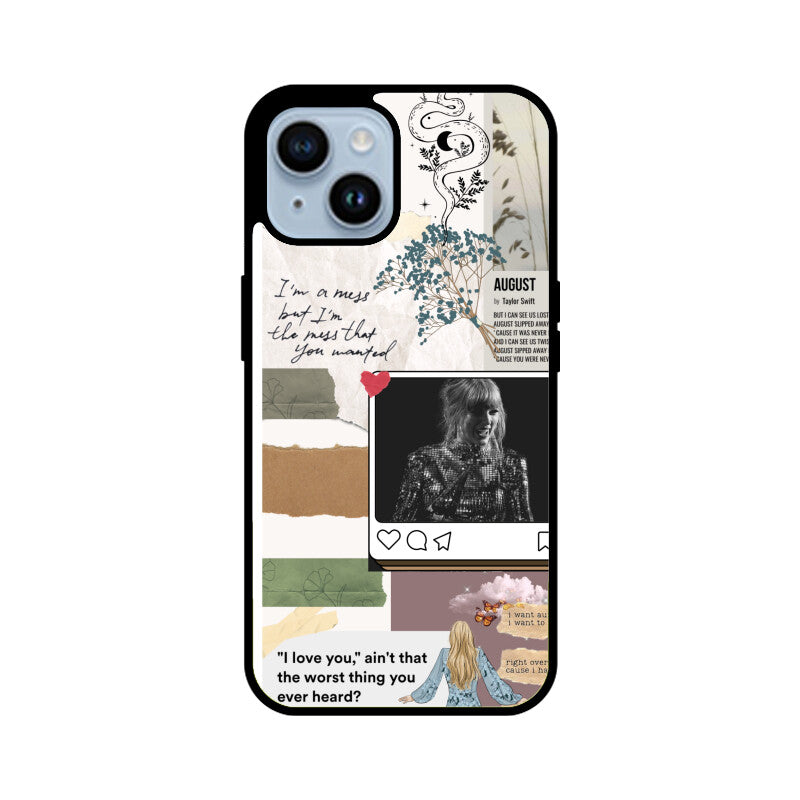 Swiftie (Minimal) Glass Case