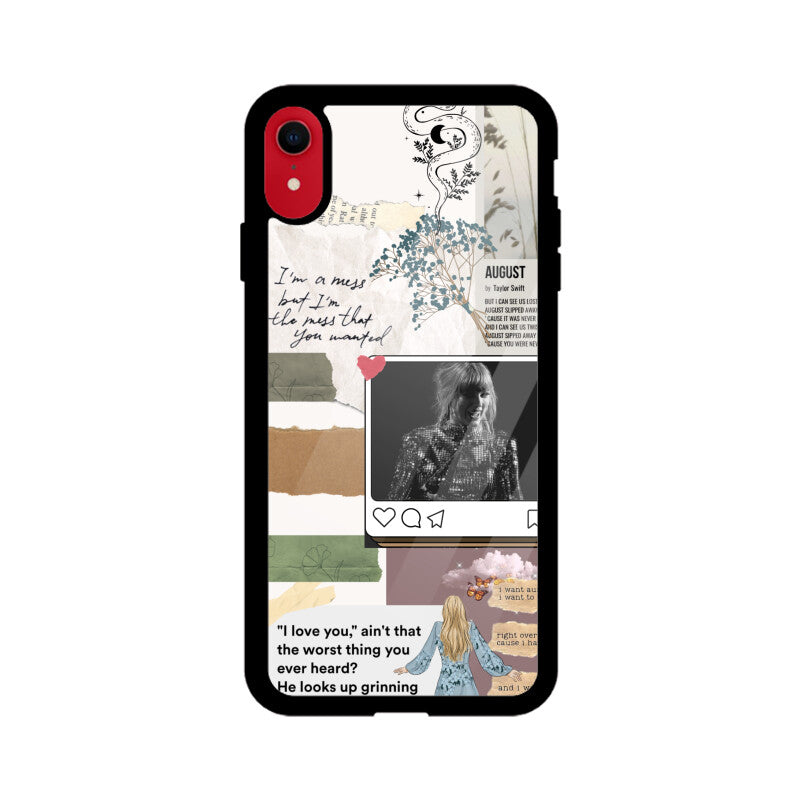 Swiftie (Minimal) Glass Case