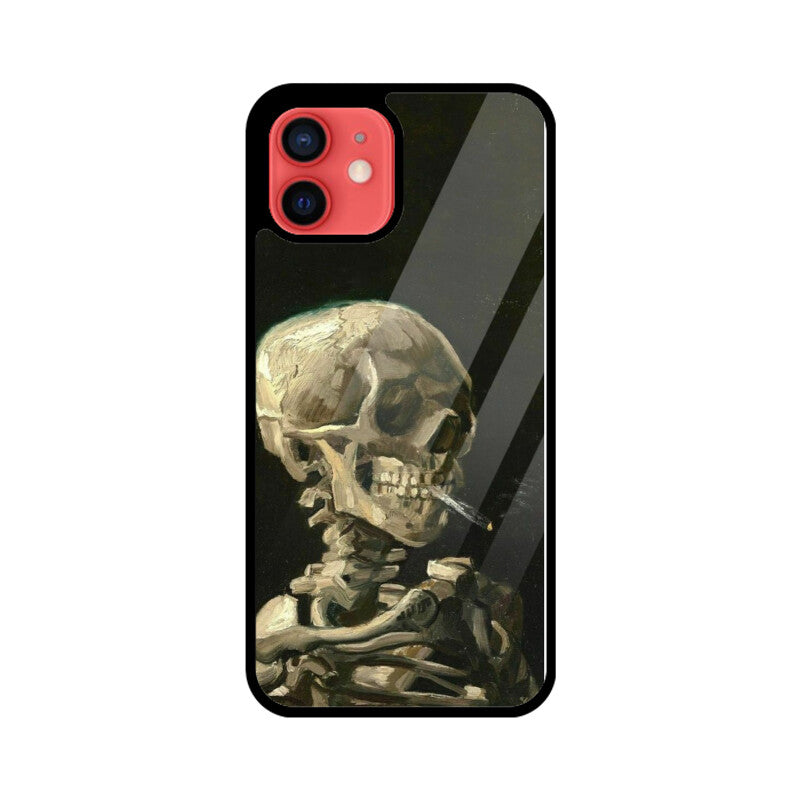 Skull Glass Case