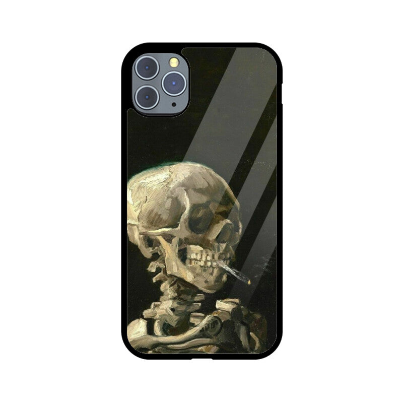 Skull Glass Case