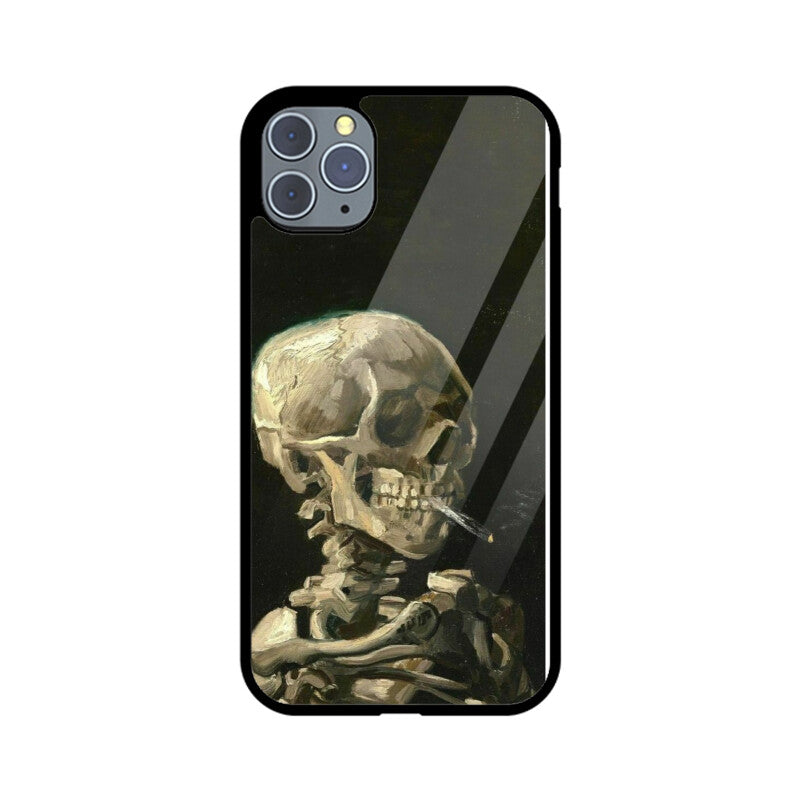 Skull Glass Case