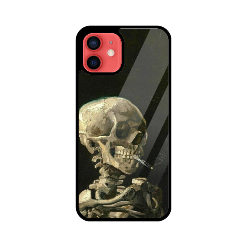 Skull Glass Case