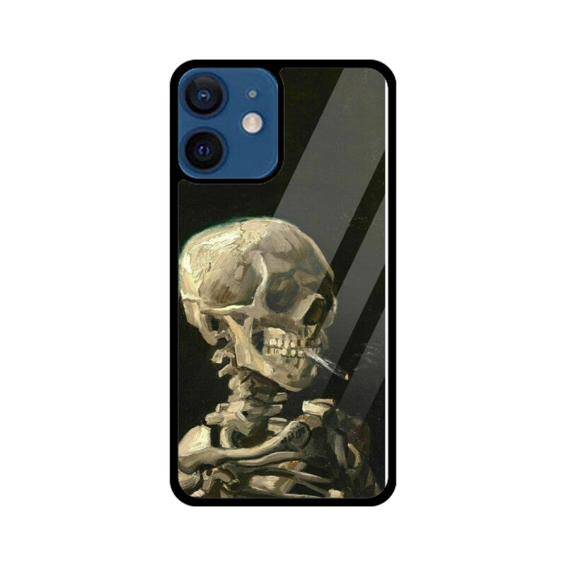 Skull Glass Case