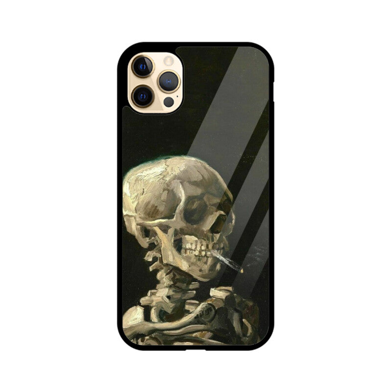 Skull Glass Case