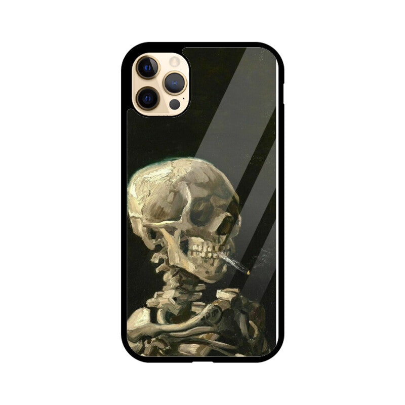 Skull Glass Case
