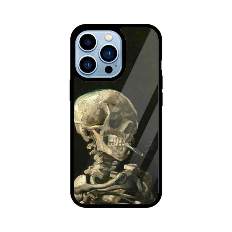 Skull Glass Case