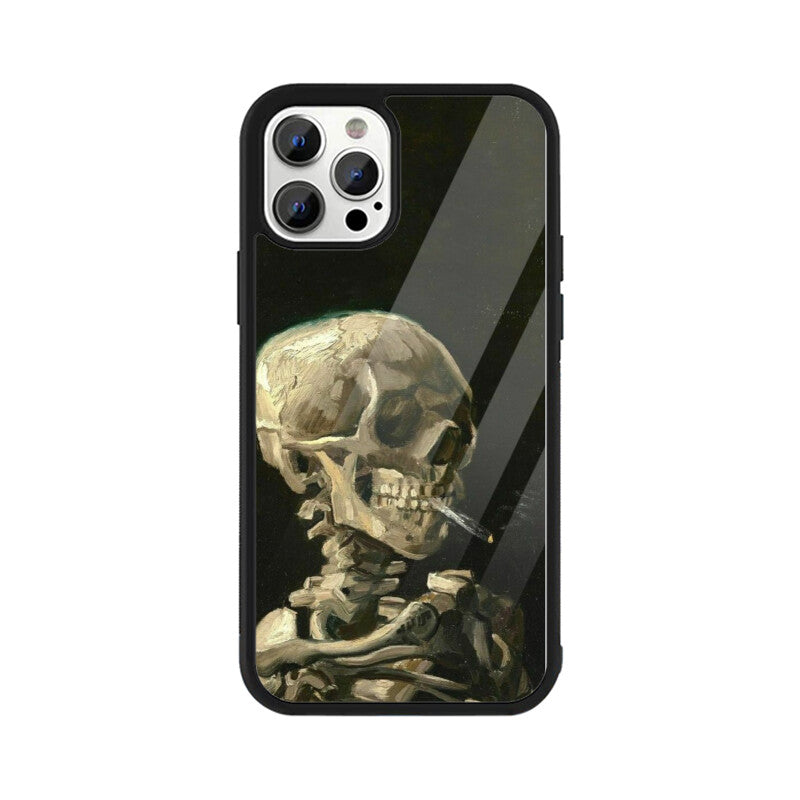 Skull Glass Case