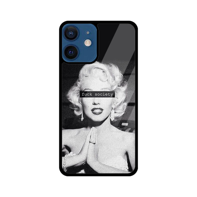Marilyn Monroe Glass Case