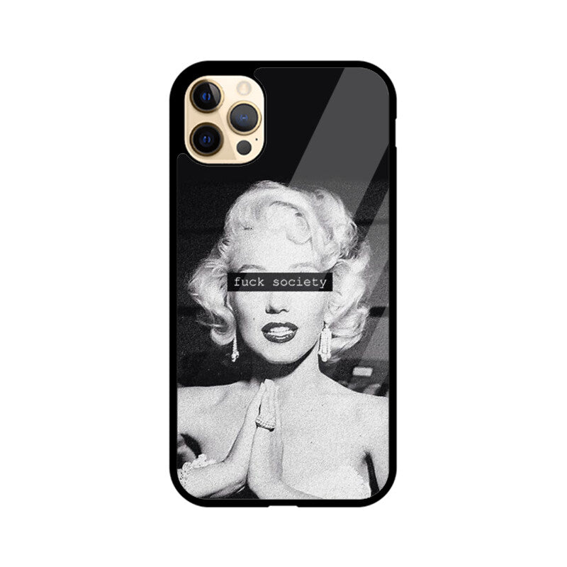 Marilyn Monroe Glass Case