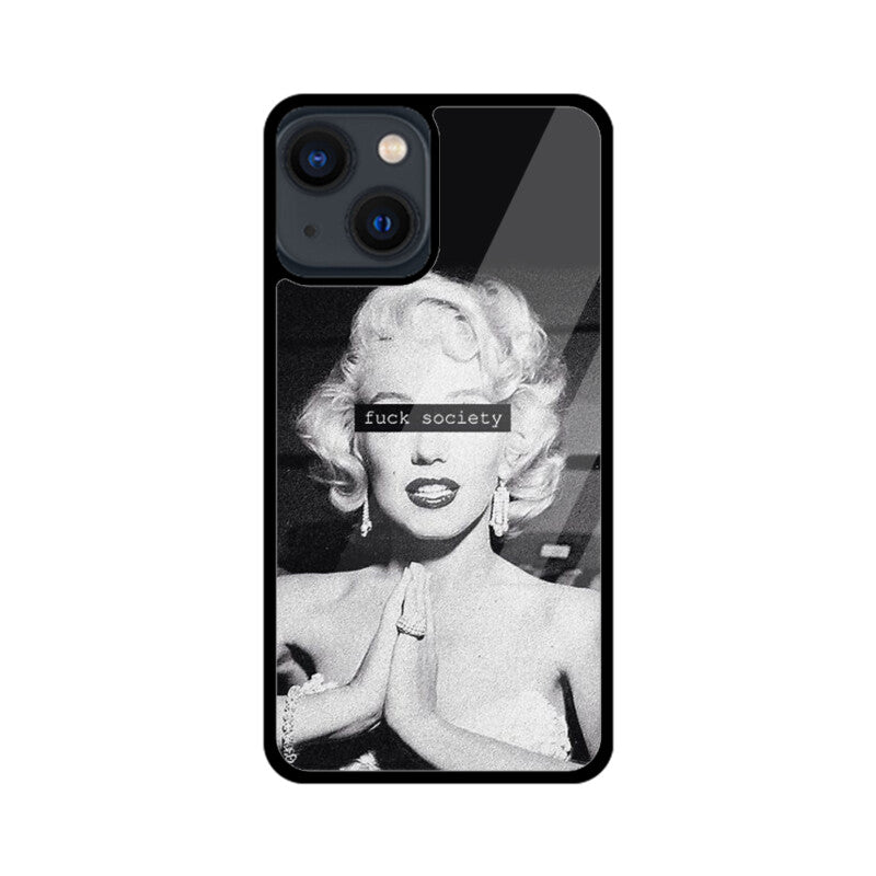 Marilyn Monroe Glass Case
