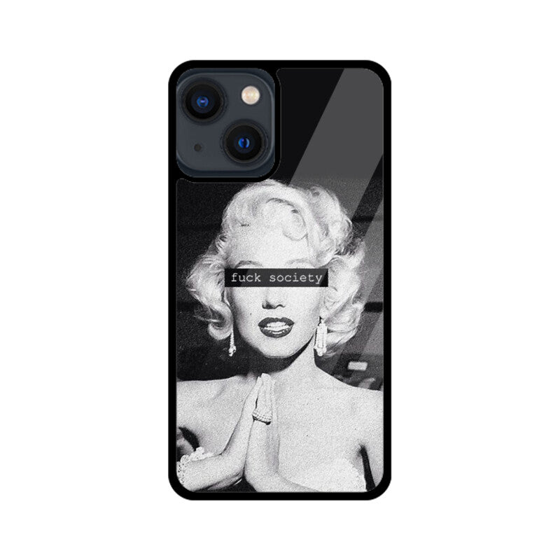 Marilyn Monroe Glass Case