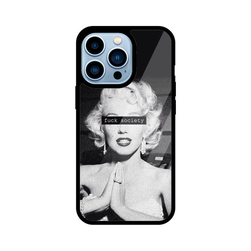 Marilyn Monroe Glass Case