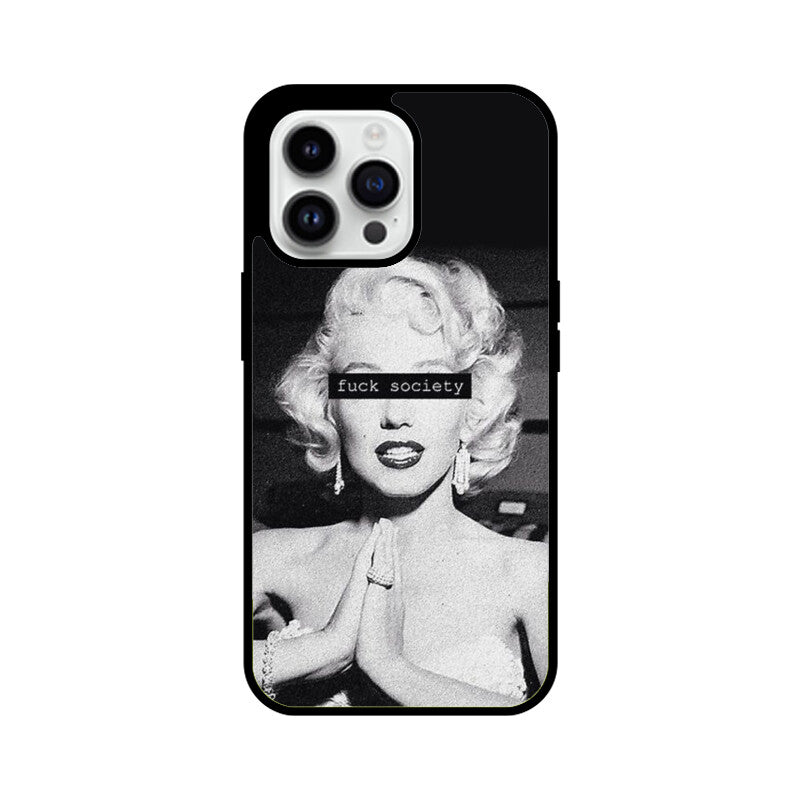 Marilyn Monroe Glass Case