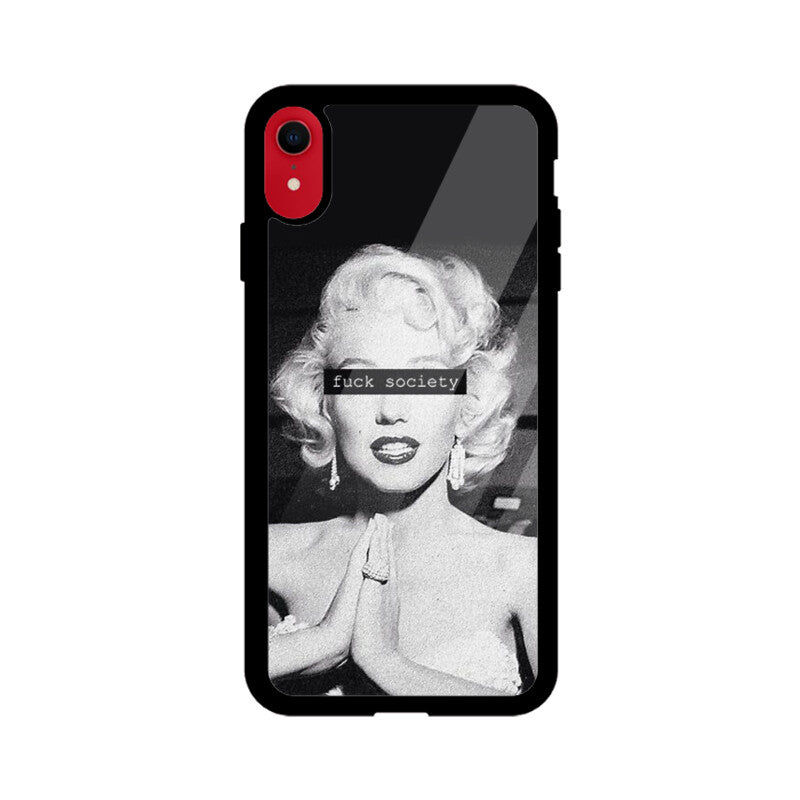 Marilyn Monroe Glass Case