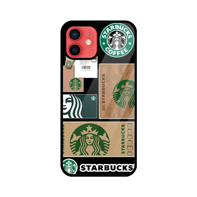 Starbucks Glass Case