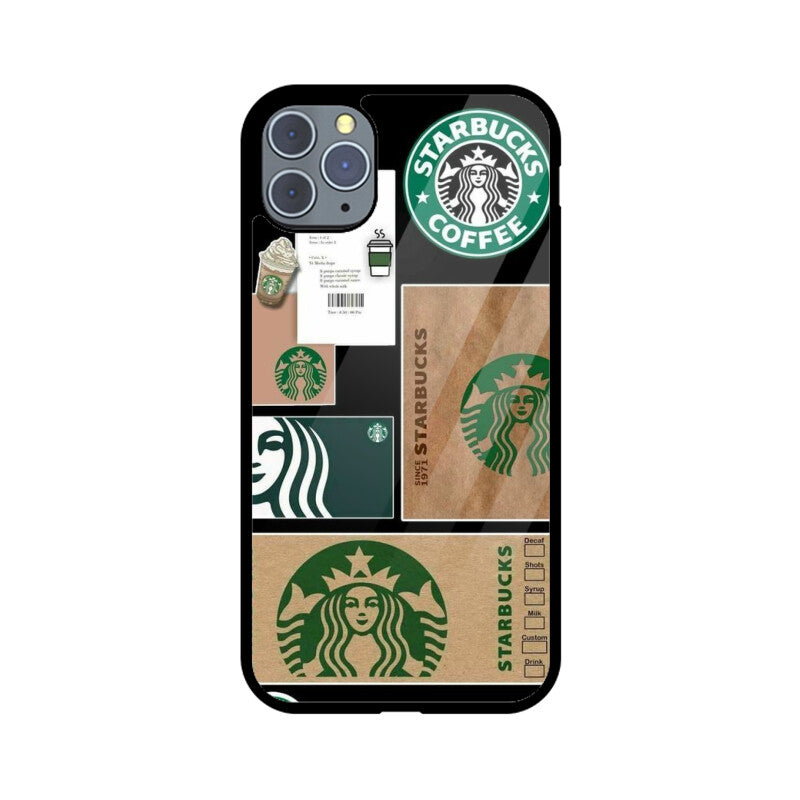 Starbucks Glass Case