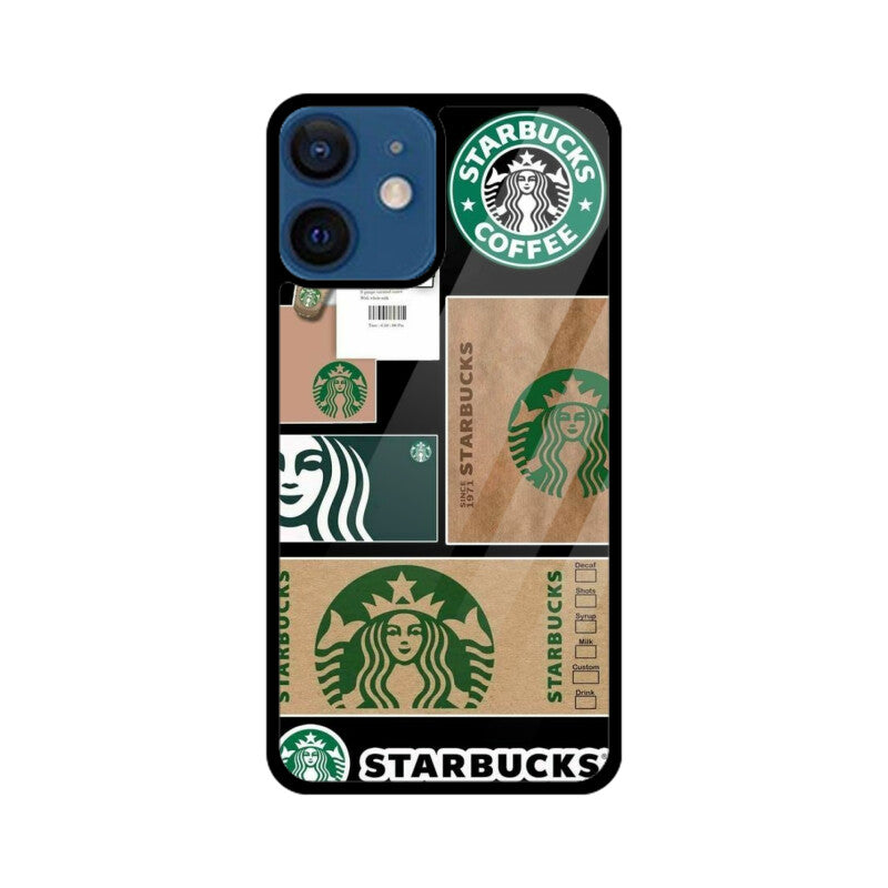 Starbucks Glass Case