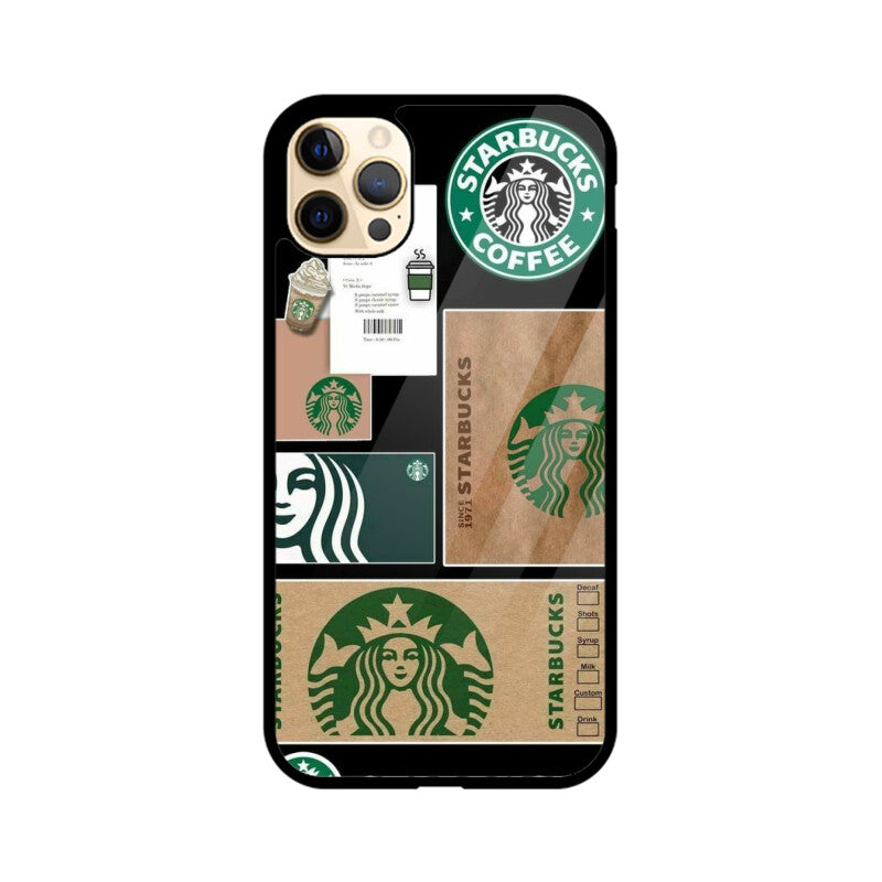 Starbucks Glass Case