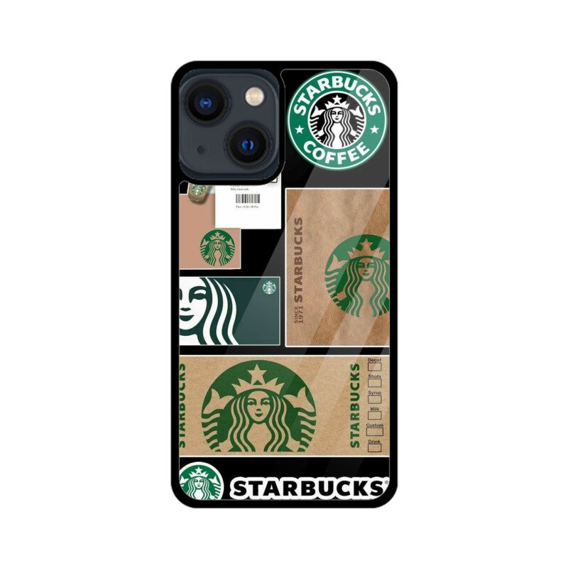 Starbucks Glass Case