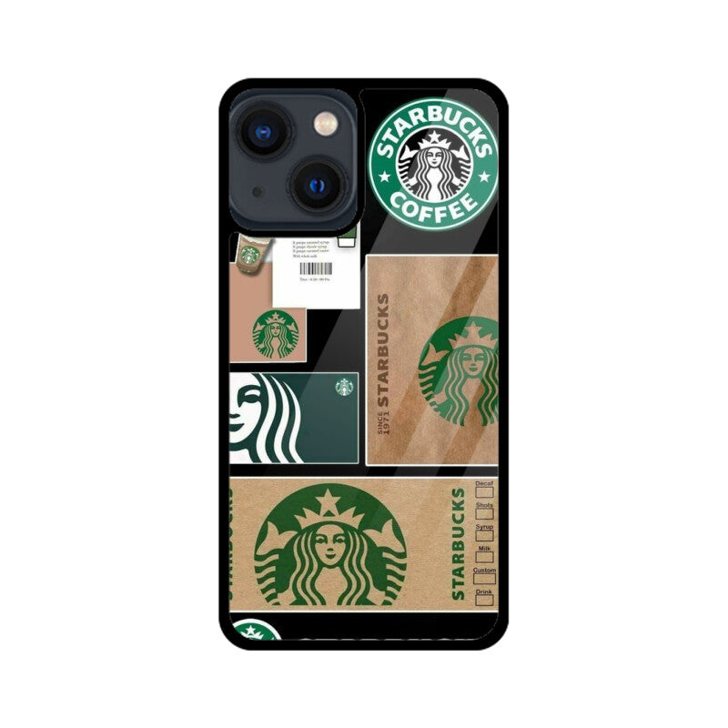 Starbucks Glass Case