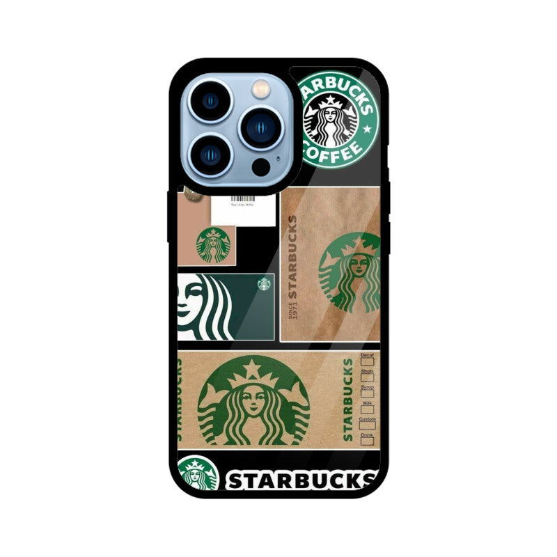 Starbucks Glass Case