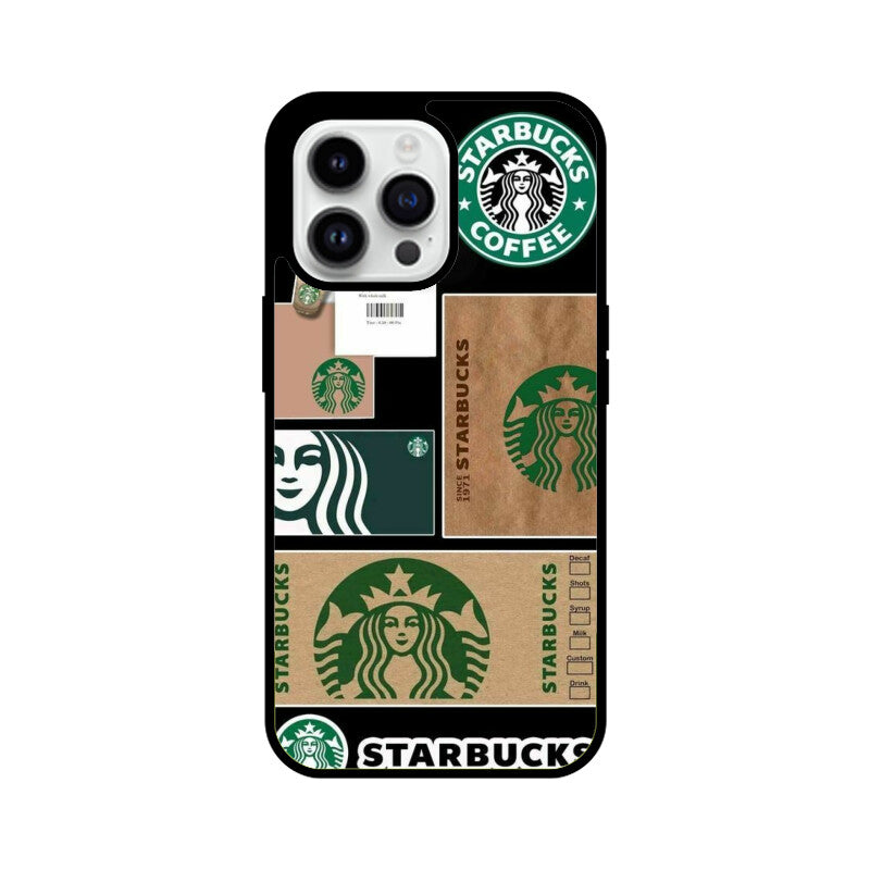 Starbucks Glass Case