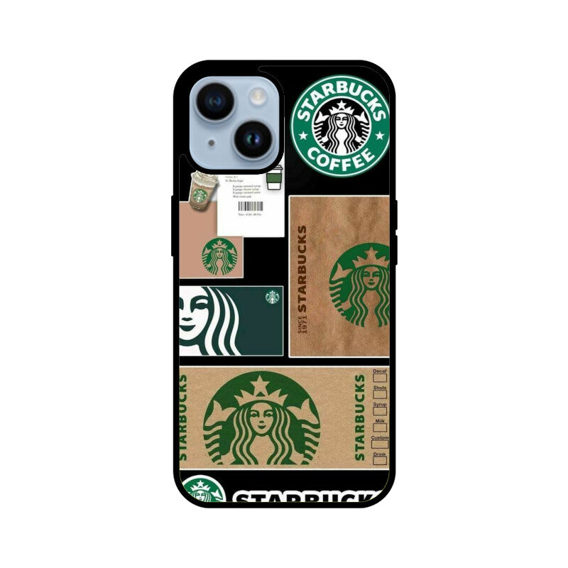 Starbucks Glass Case