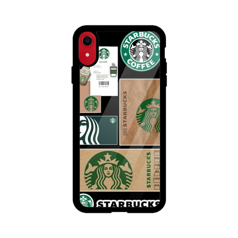 Starbucks Glass Case