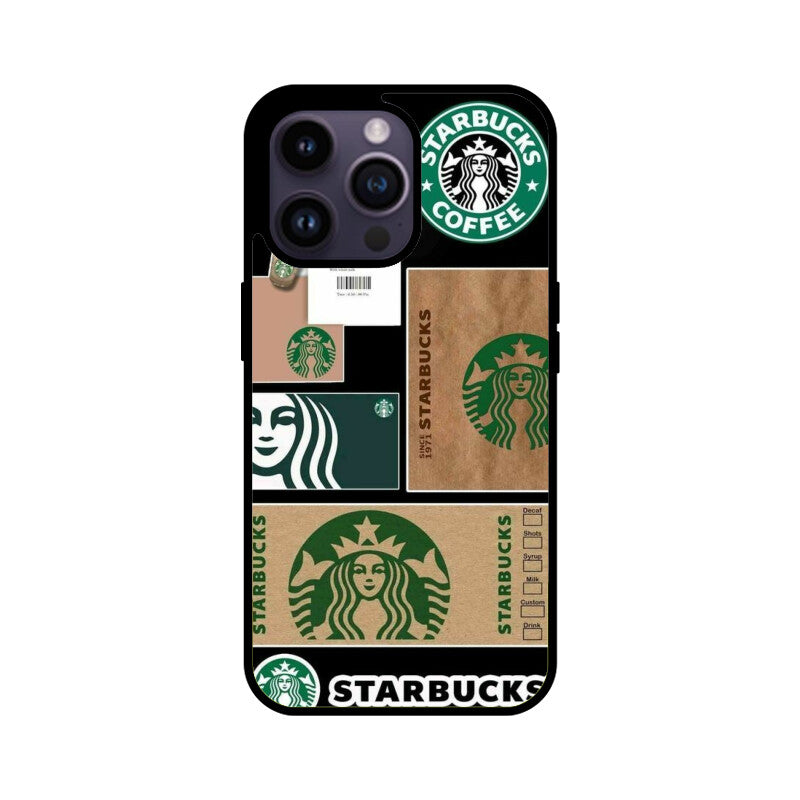 Starbucks Glass Case