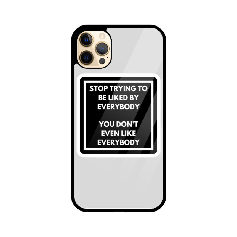 People Pleaser Glass Case