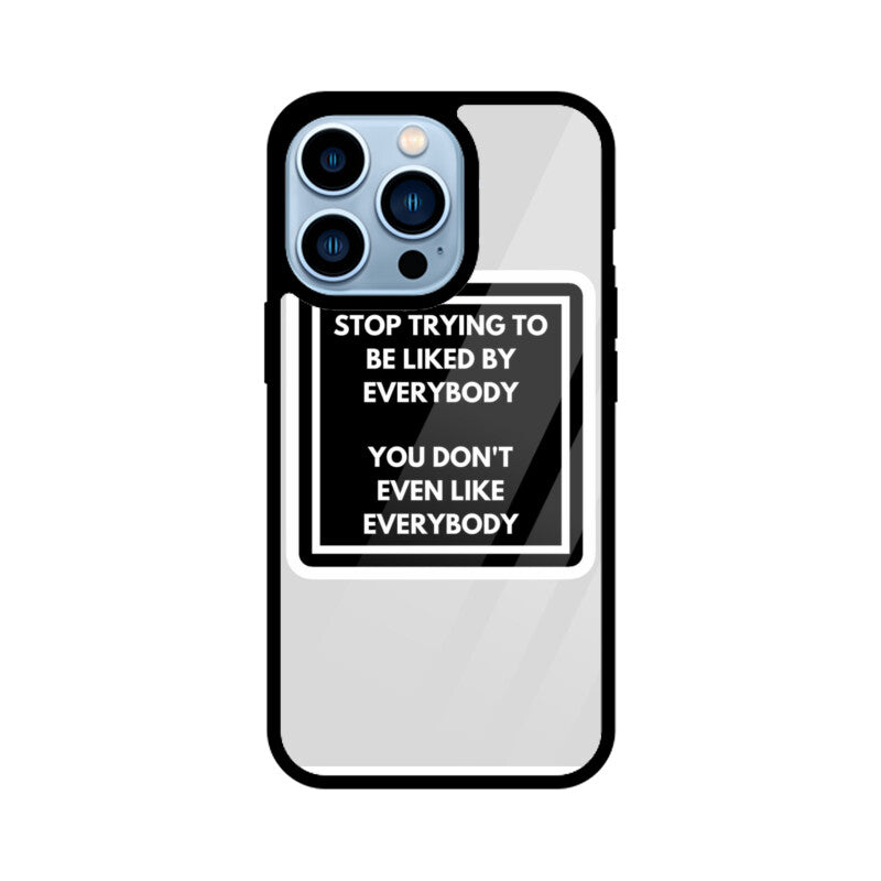 People Pleaser Glass Case