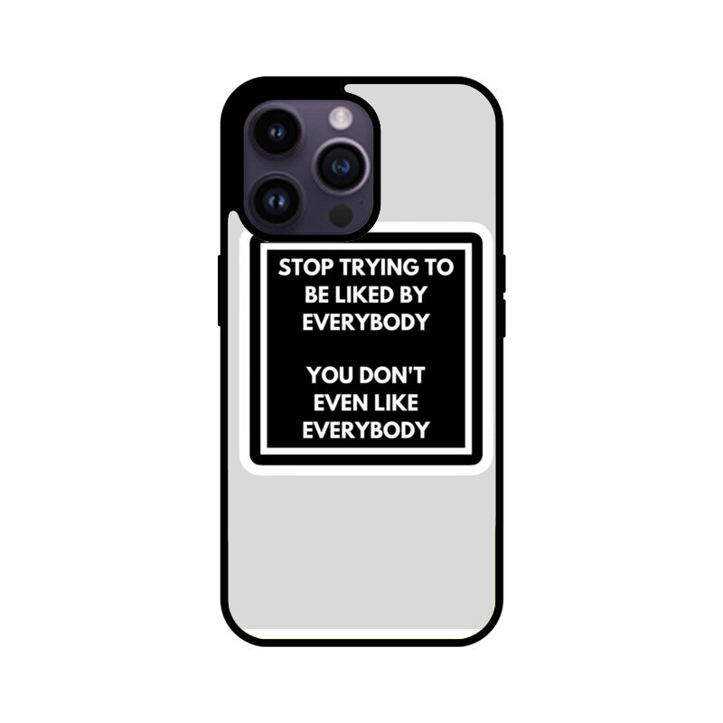 People Pleaser Glass Case