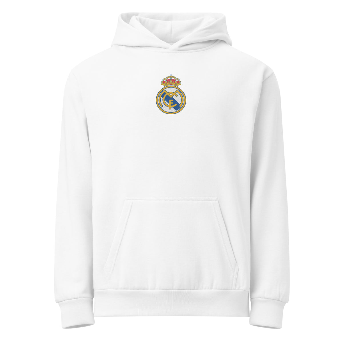 Real Madrid Embroided Unisex Oversized Hoodie