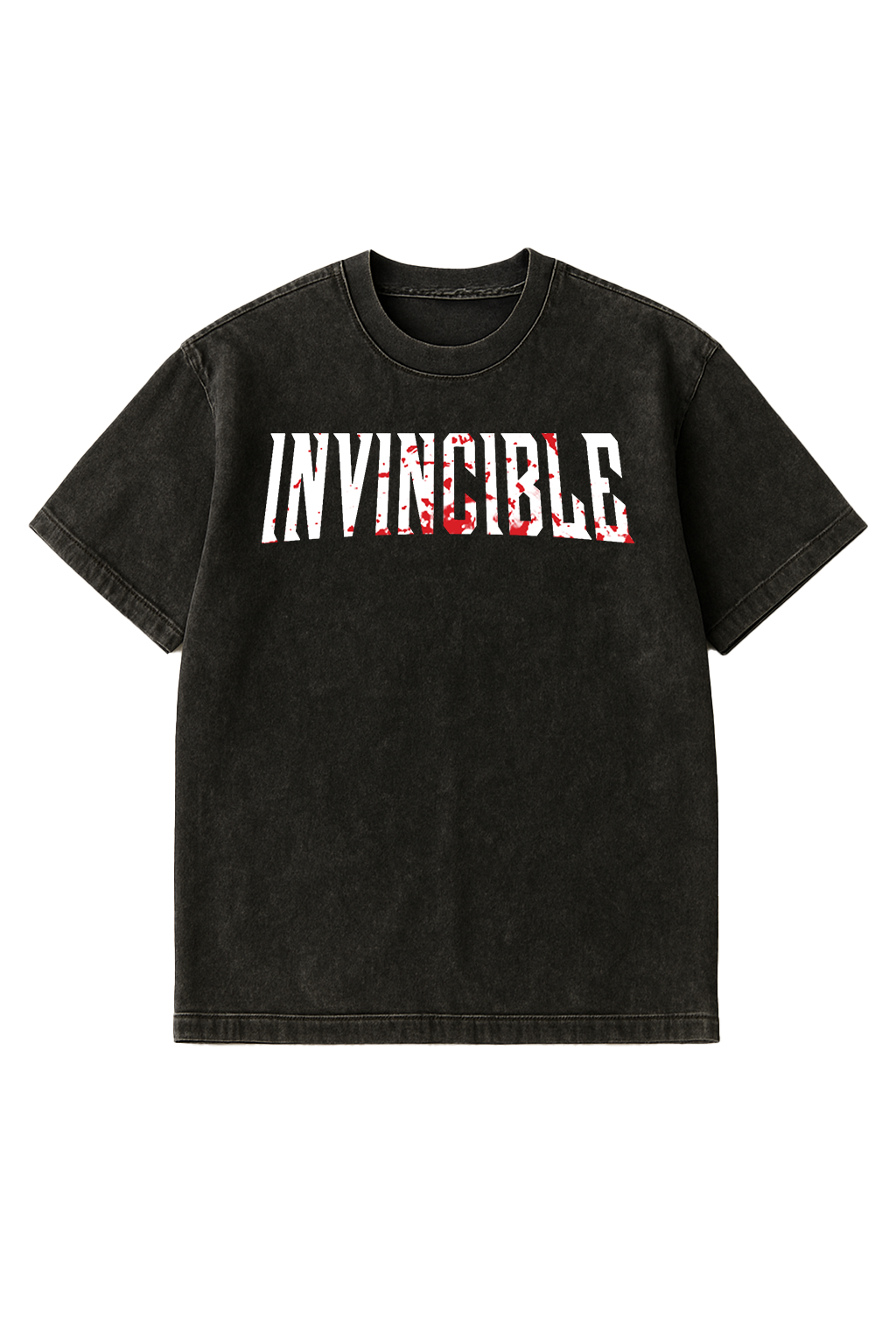 Mark Unisex Acid Washed Oversized Tee