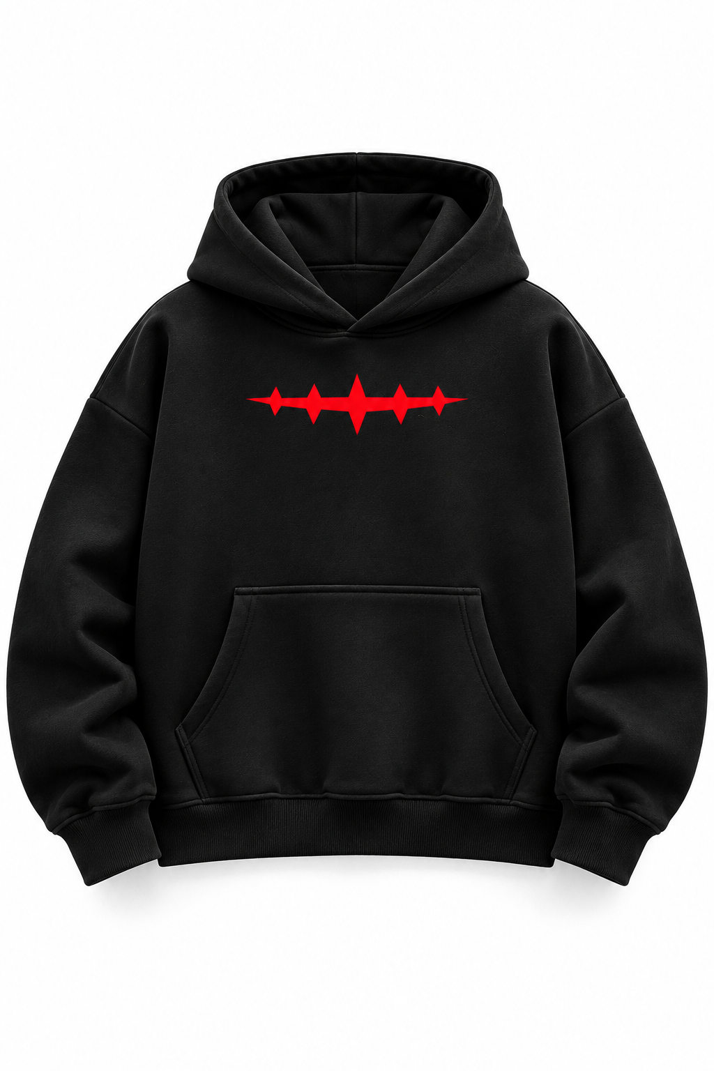 Black Clover Boxy Fit Oversized Hoodie | DSCVRD
