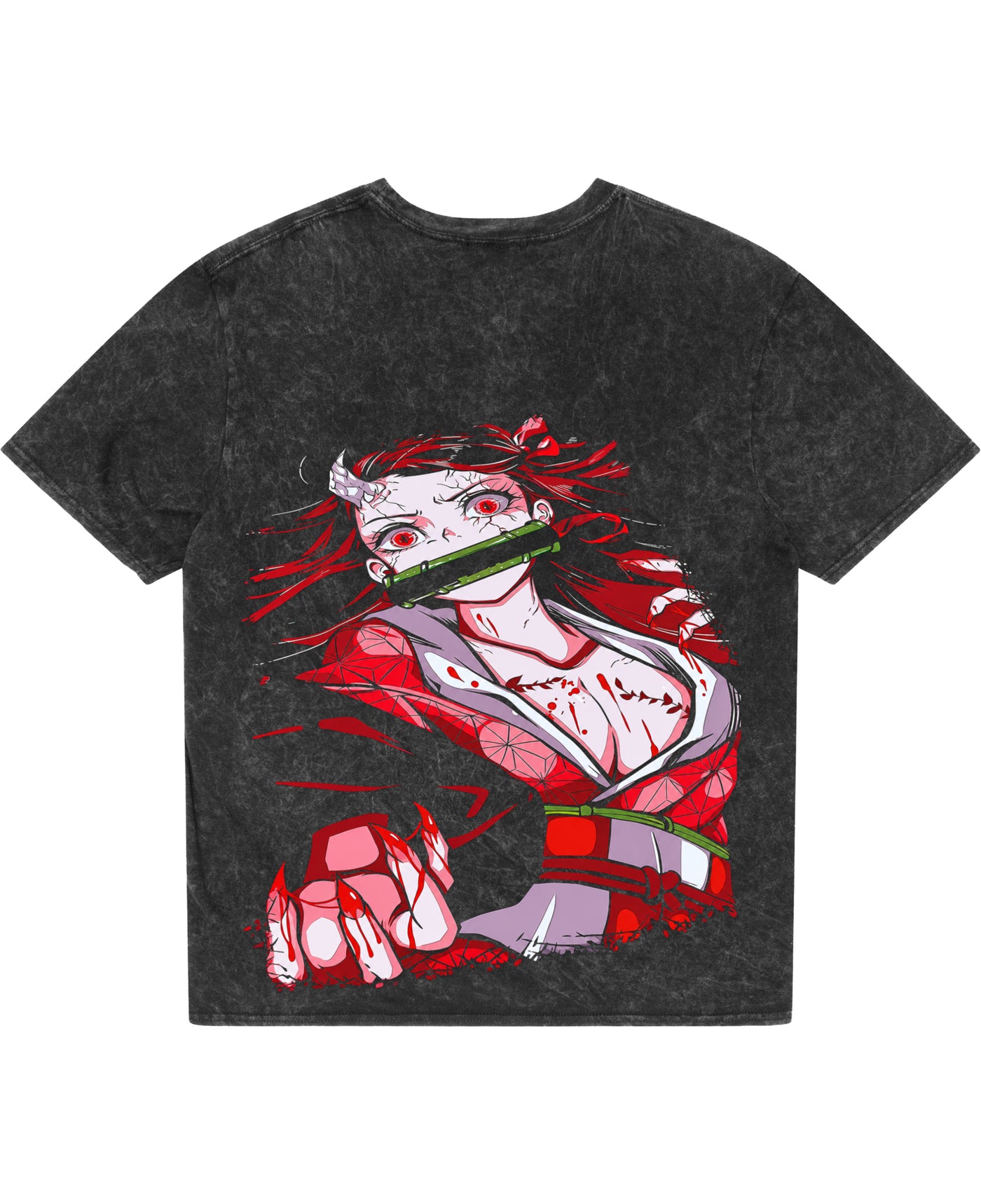 Acidwash Oversized T-shirt Back Design