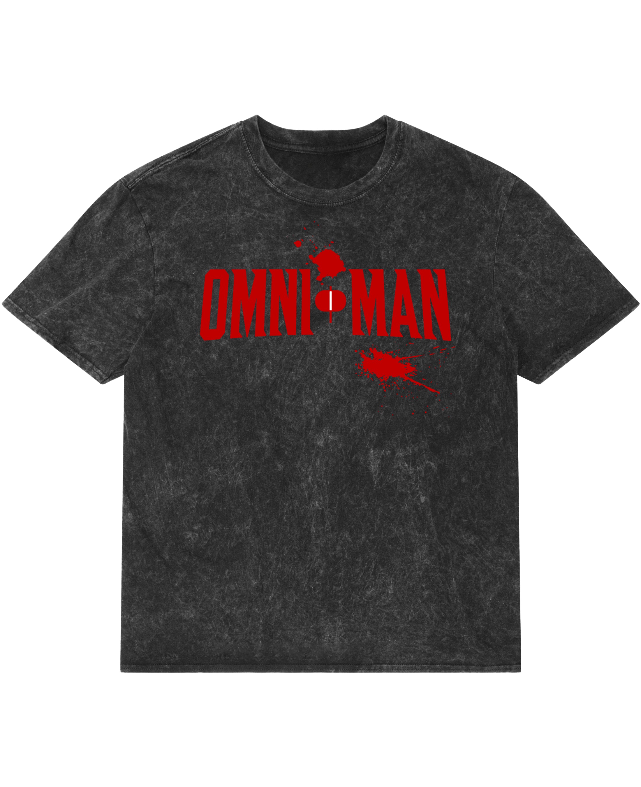 Omni Man Unisex Acid Washed Oversized Tee