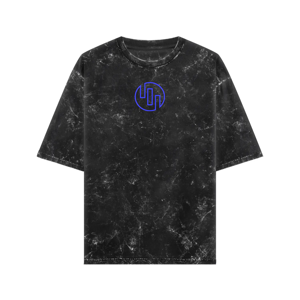 Conquest Unisex Acid Washed Oversized Tee