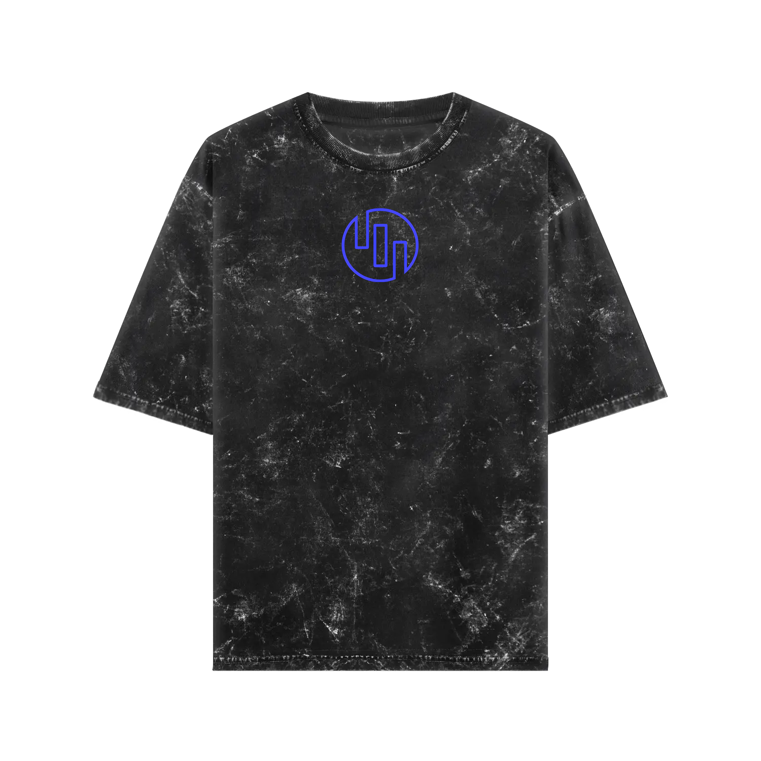 Conquest Unisex Acid Washed Oversized Tee