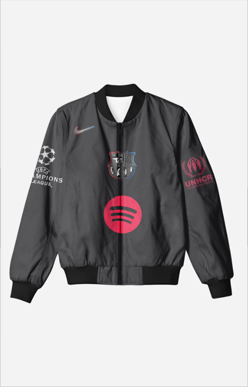 FC Barcelona New KIT- Unisex Bomber Jacket