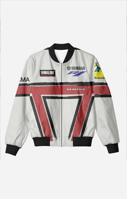 Yamaha Bomber Jacket (White)