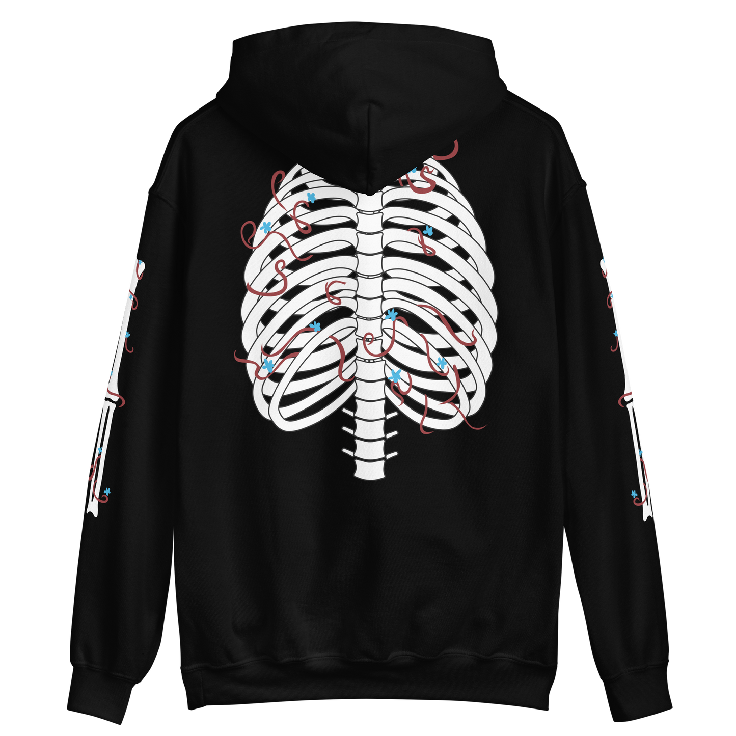 Ribcage - Unisex Hoodie (Black)