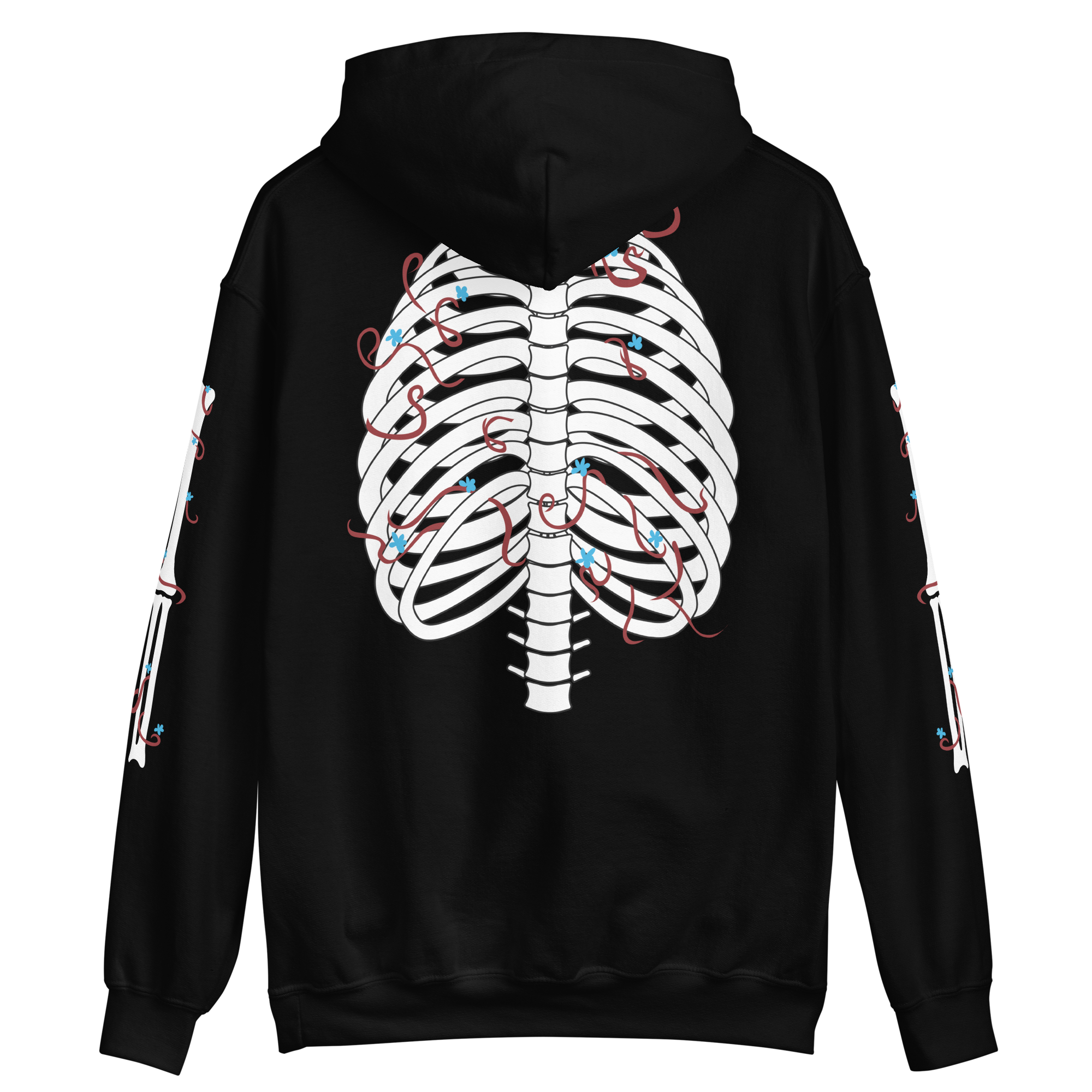 Ribcage - Unisex Hoodie (Black)