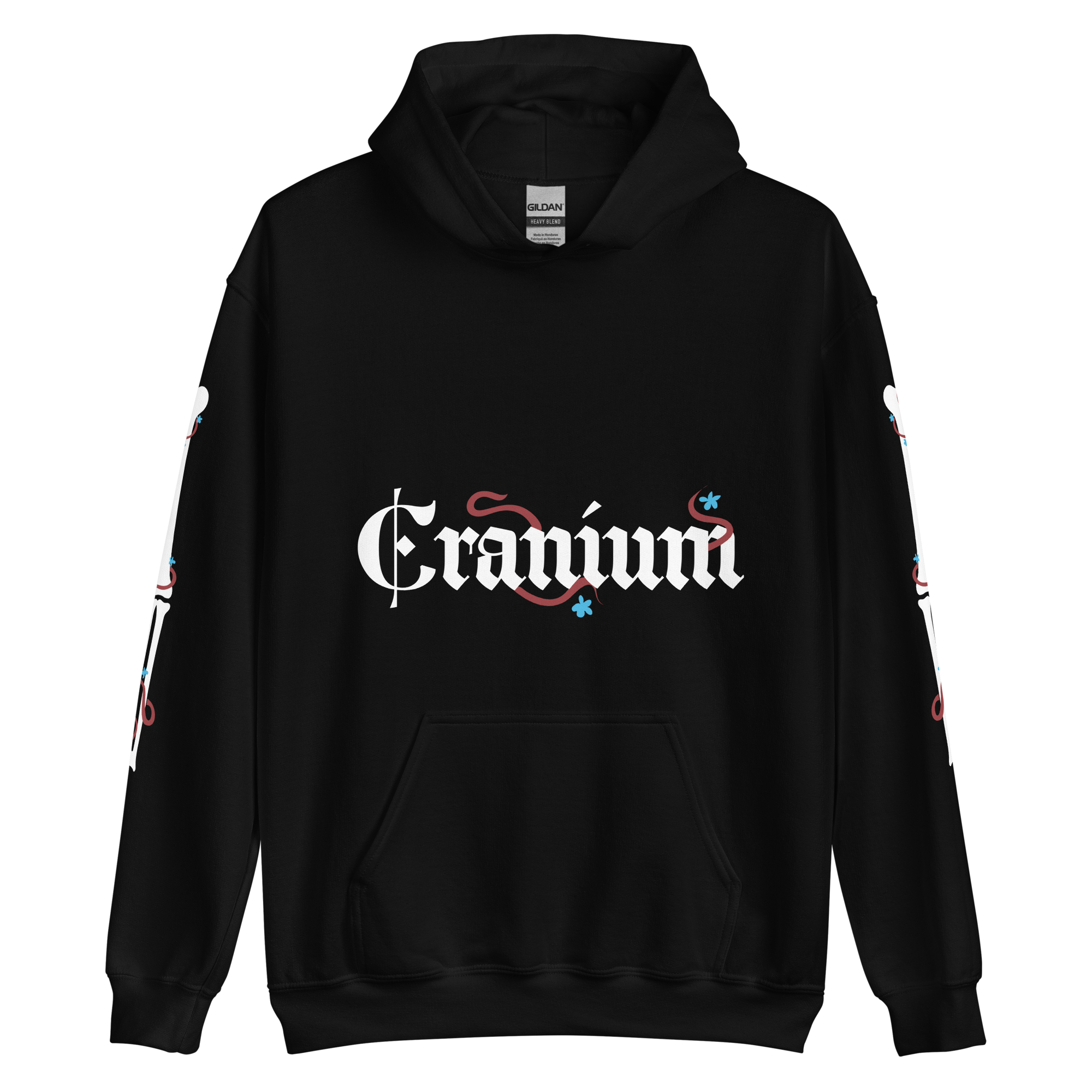 Ribcage - Unisex Hoodie (Black)