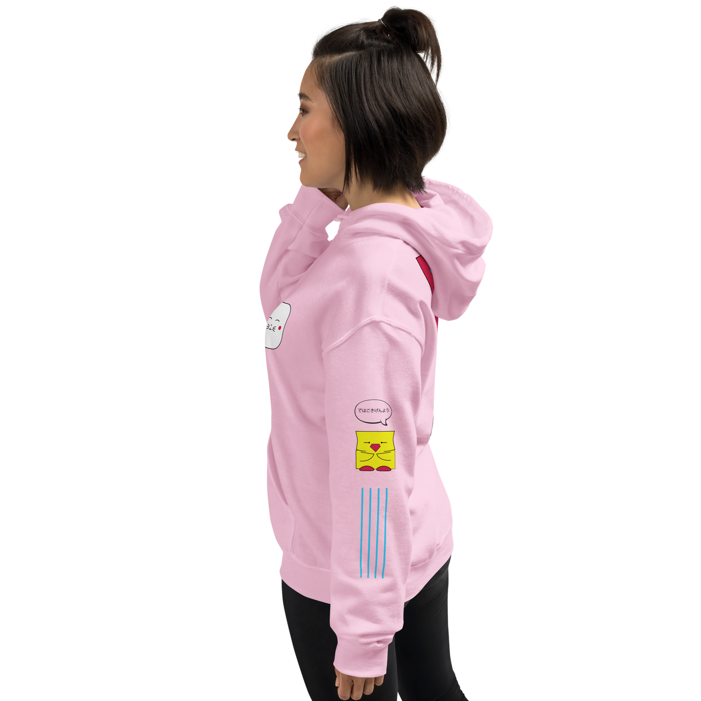 Kawai Baby Pink Hoodie