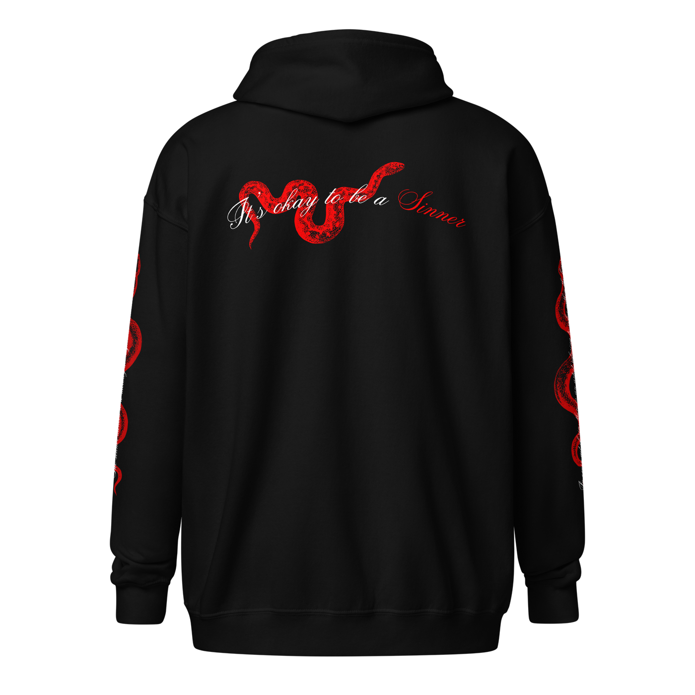 SINNER- Unisex Heavyweight Zipped Hoodie