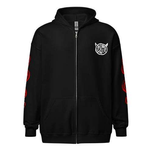 Unisex Heavyweight Zipper Hoodies.
