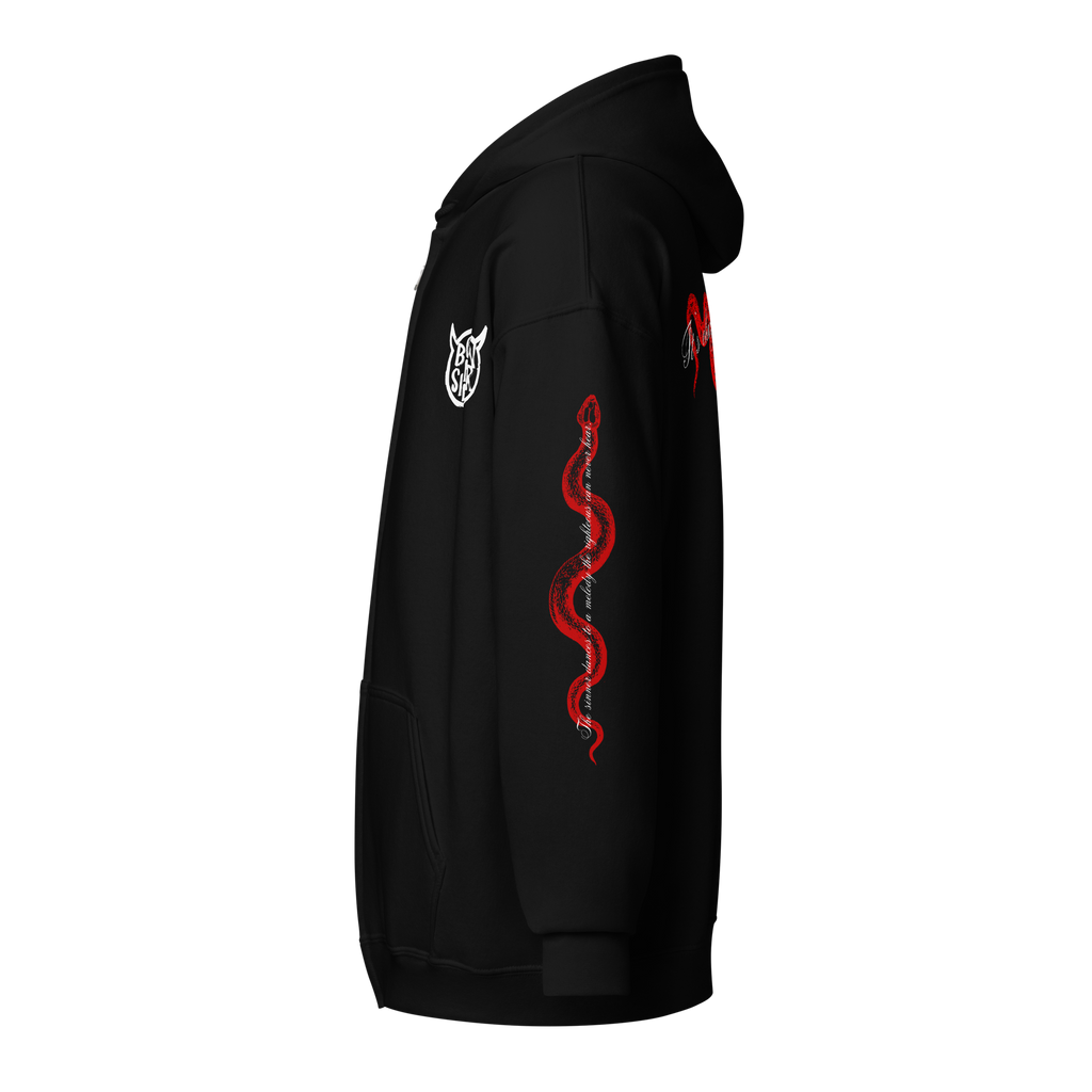 SINNER- Unisex Heavyweight Zipped Hoodie