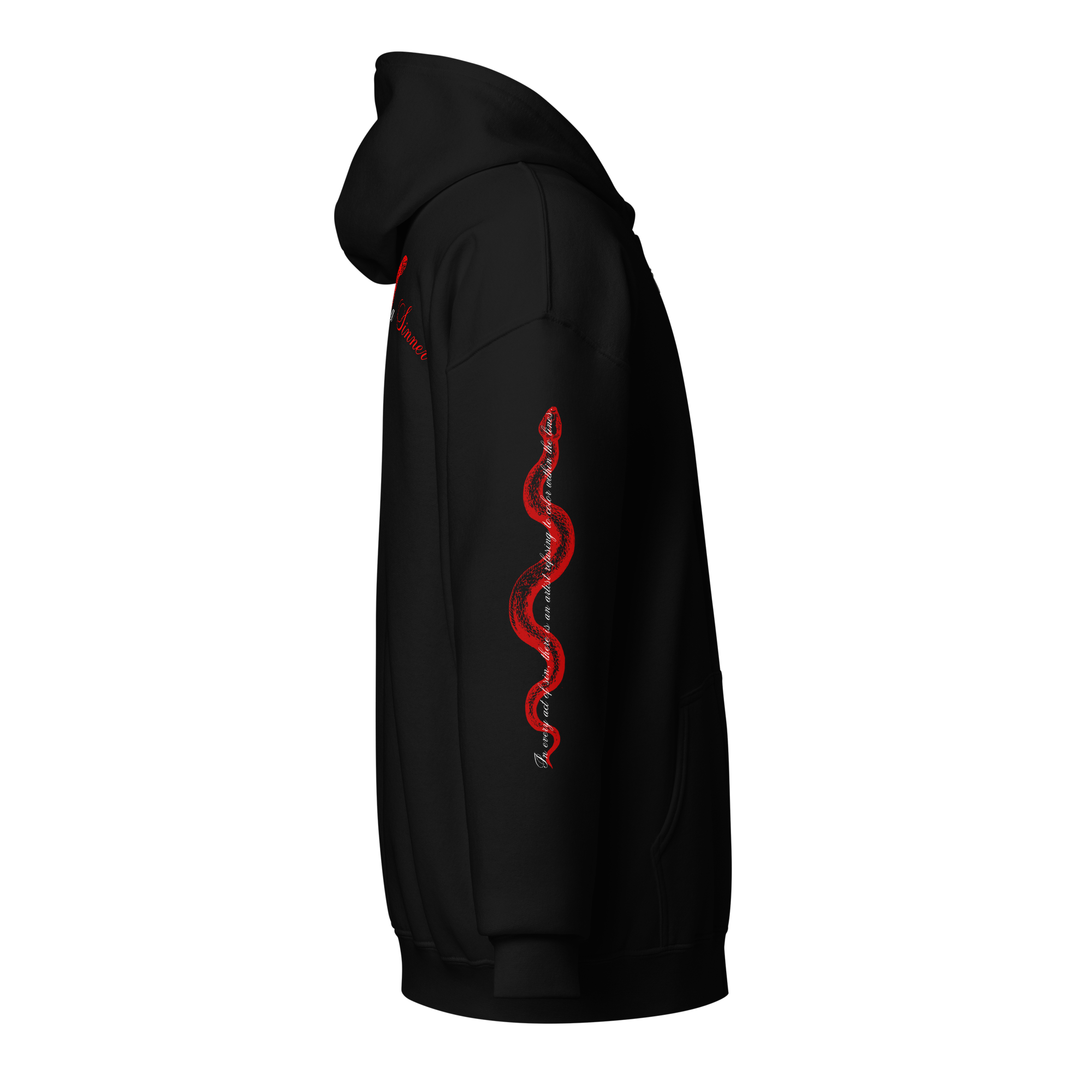 SINNER- Unisex Heavyweight Zipped Hoodie